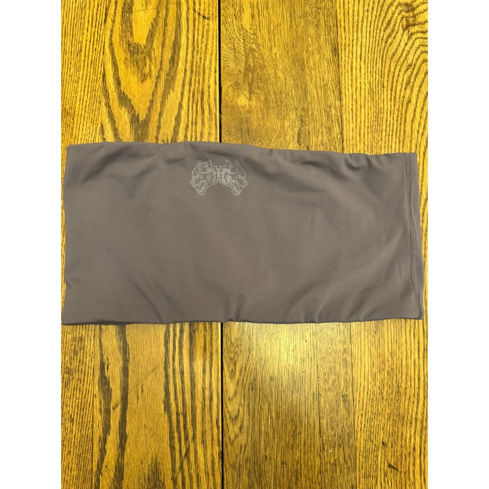 Darc Sport Single Wolf "MIA" Energy Bandeau  Women's Large Gray Wokves Forever